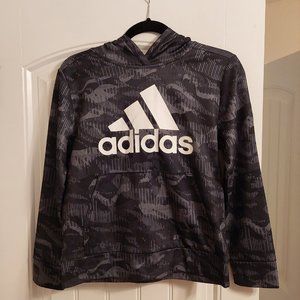 Adidas camo look hoodie